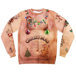 Christmas Spirit All Over Print Sweater