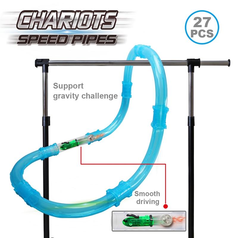 Chariots Speed Pipes Anti Gravity RC Cars (27 or 72 Pieces)