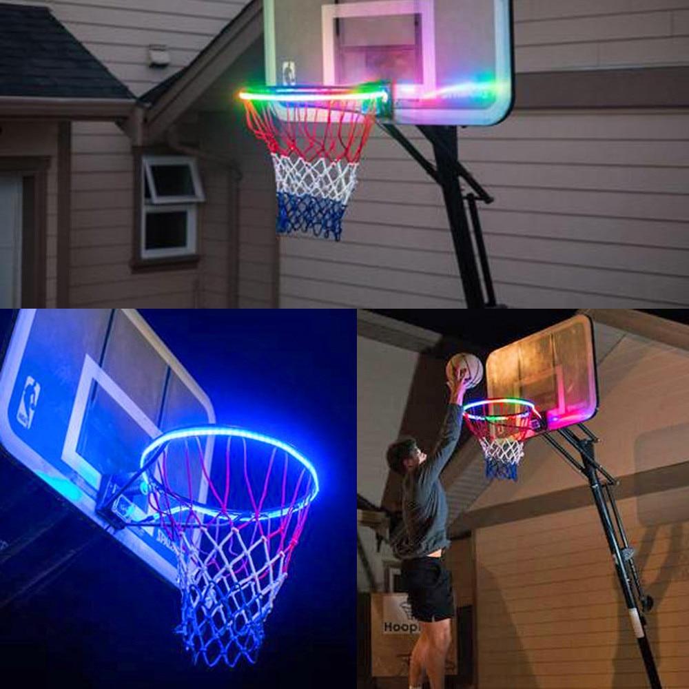 Light Up Basketball Hoop LED Lights Hoop Activated