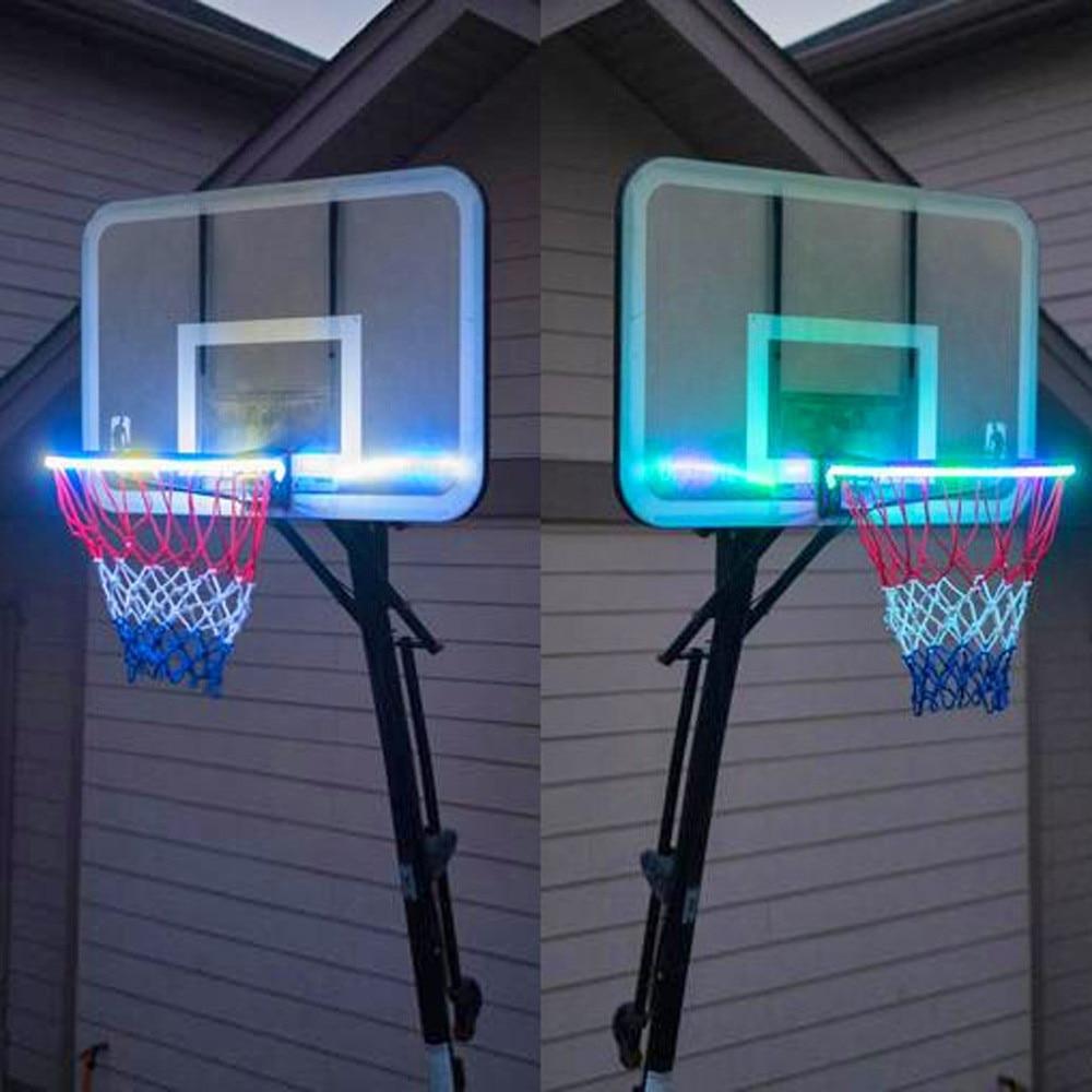 Light Up Basketball Hoop LED Lights Hoop Activated