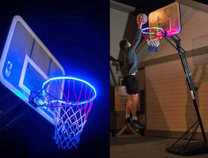Light Up Basketball Hoop LED Lights Hoop Activated