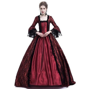 Victorian Dress Style 2 (4 Variants)