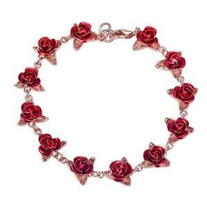 Red Rose Bracelet (3 Finishes)