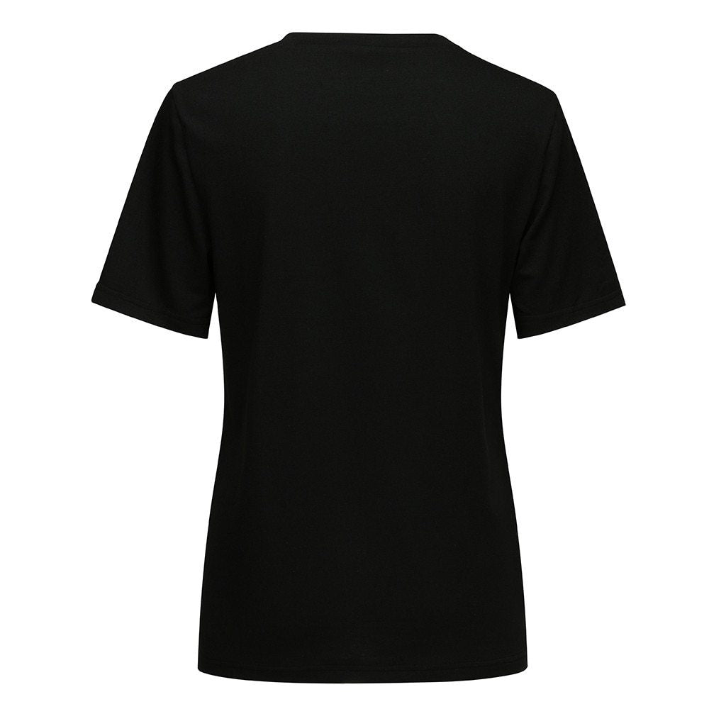 Black Cat Pentagram Universe Moon T-Shirt