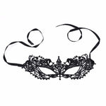 Black Lace Masquerade Mask Costume