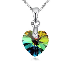 Mini Swarovski® Crystal Heart Pendant Necklace (16 Styles)