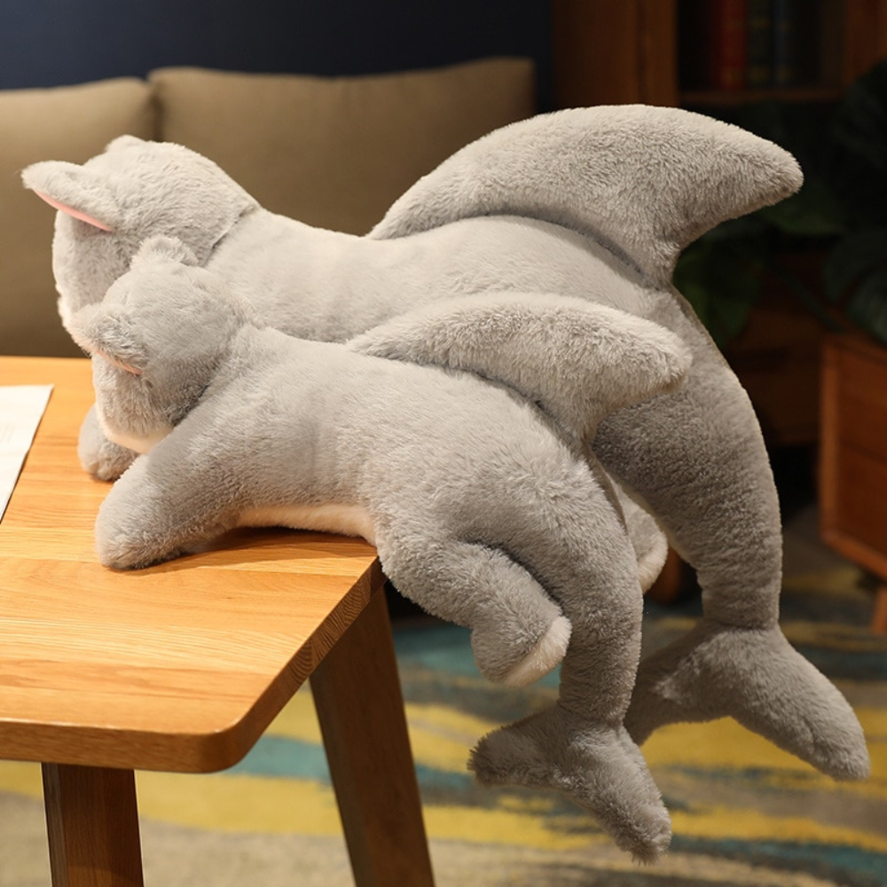 Shark Cat Animal Pillow Plush (3 Options) 50CM-135CM